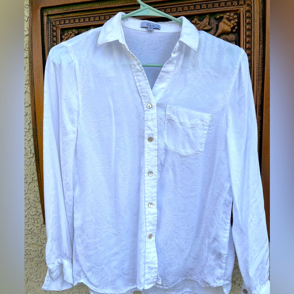 Rails Button Up Shirt With Snake Print - image 1